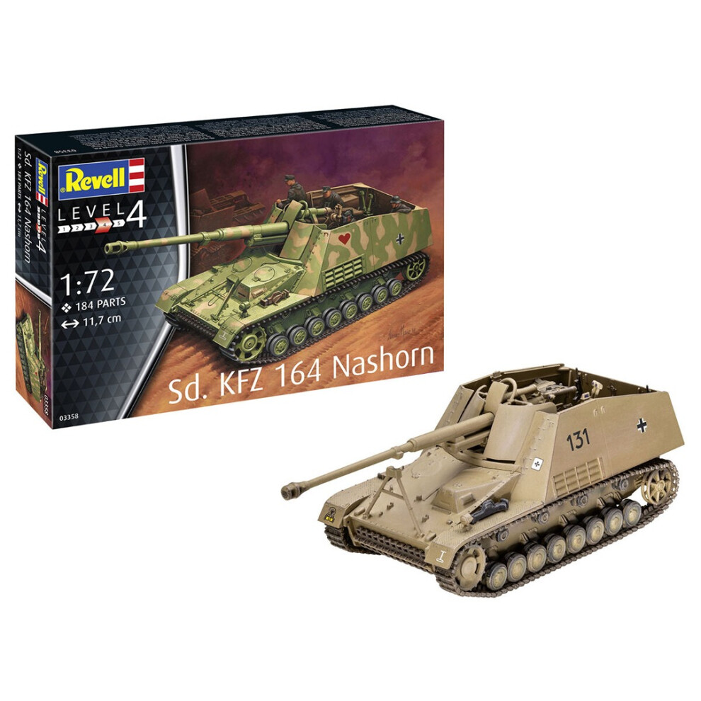 Sd. KFZ 164 Nashorn 1:72 Model Kit