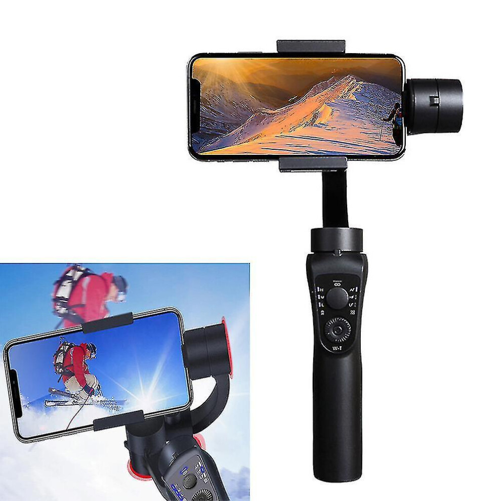3-Axis Gimbal Stabilizer For Smartphone Handheld Phone Pan Tilt Face Tracking Vlog Video Shooting Live Broadcast 884575906543