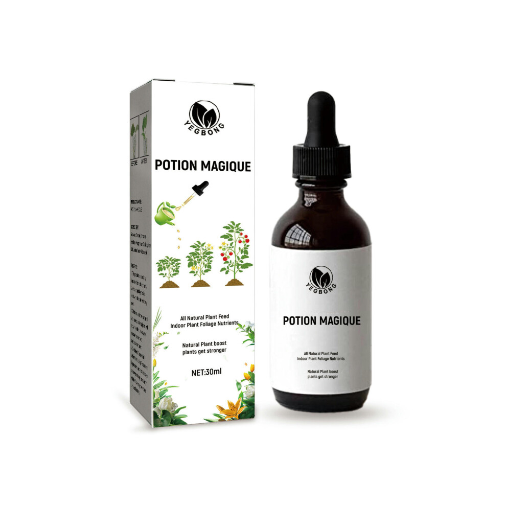 (30ml) Yegbong Indoor Plant Leaf Nutritional Nutrient Solution Flower Organic Leaf Surface Fertilizer Indoor Plant Nutrient Nutritional Fluid