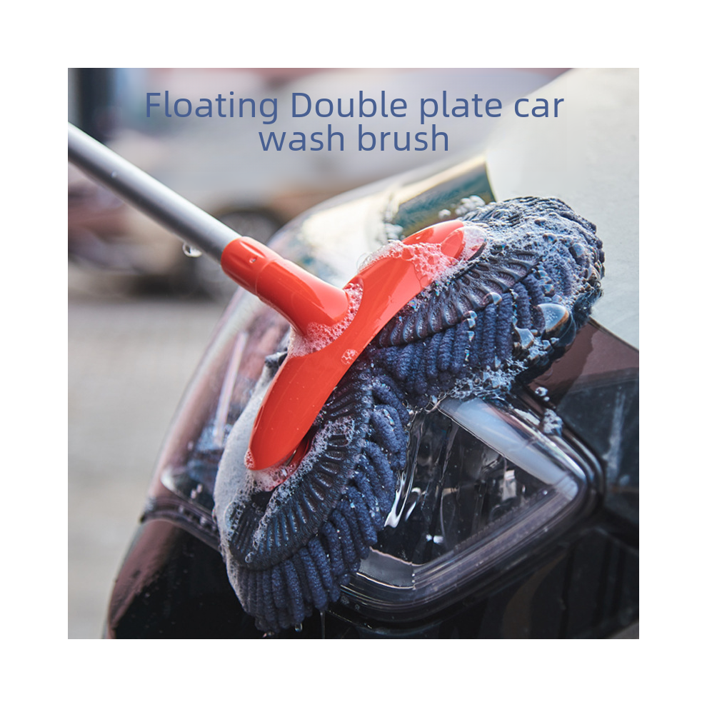 Uk Car Cleaning Telescopic Brush Car Wash Brush Mop Long Handle Microfiber 698662510991