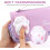 (Purple) Large capacity pencil case pressure release pencil case 9