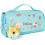 (Purple) Large capacity pencil case pressure release pencil case 4
