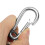 5Pcs 26cm Steel Plier Coil Tether Lanyard Secure Grip Retracting Tool 5