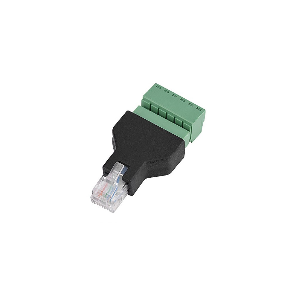 Rj12 6P6c Male To 6 Terminals Screw Connector Adapter Connector Cctv Adapter 794419222220