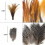 Fly Tying Materials Starter Kit 12 Species Fly Tying Feathers Hair 6