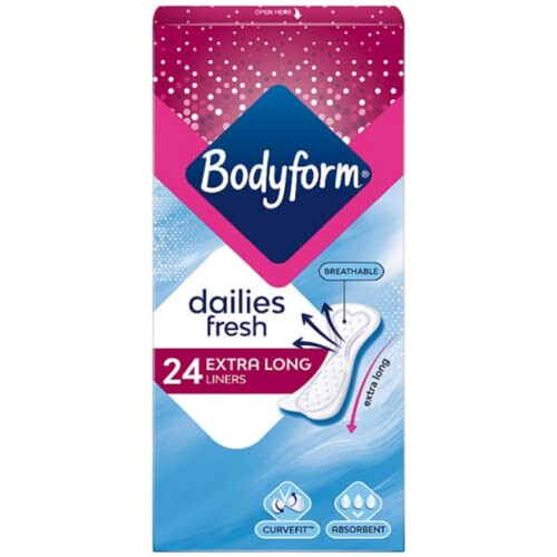 Bodyform Extra Long Panty Liners - Pack of 3 2