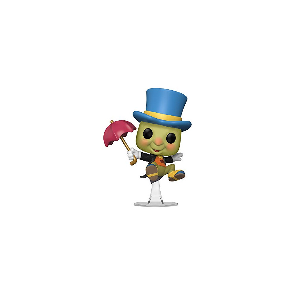 Pop! Disney: Pinocchio - Jiminy Cricket with Umbrella Vinyl Figure, Fall Convention Exclusive