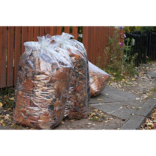 Bin Bags, Transparent, 60 µm, 120 Litres 1
