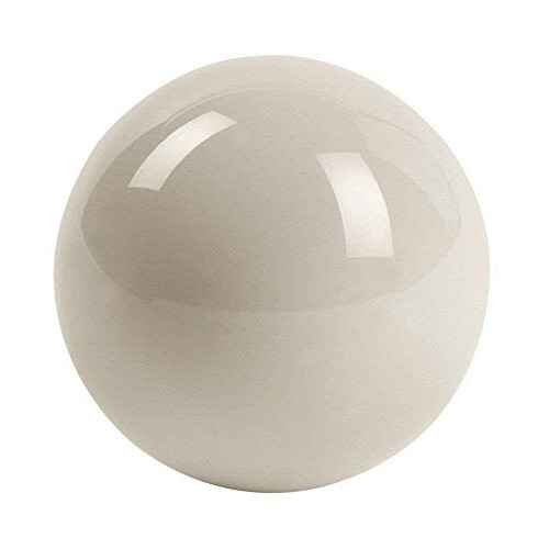 WHITE CUE BALL 1 7/8" STANDARD SIZE **