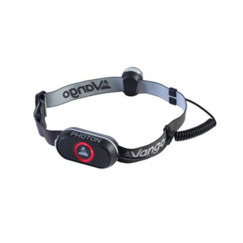 Vango Photon Headtorch, Grey, One Size