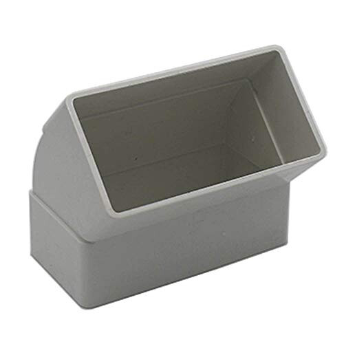 45 Degree Vertical Elbow Bend 110mm x 54mm - 4 x 2 inch Rectangular ...