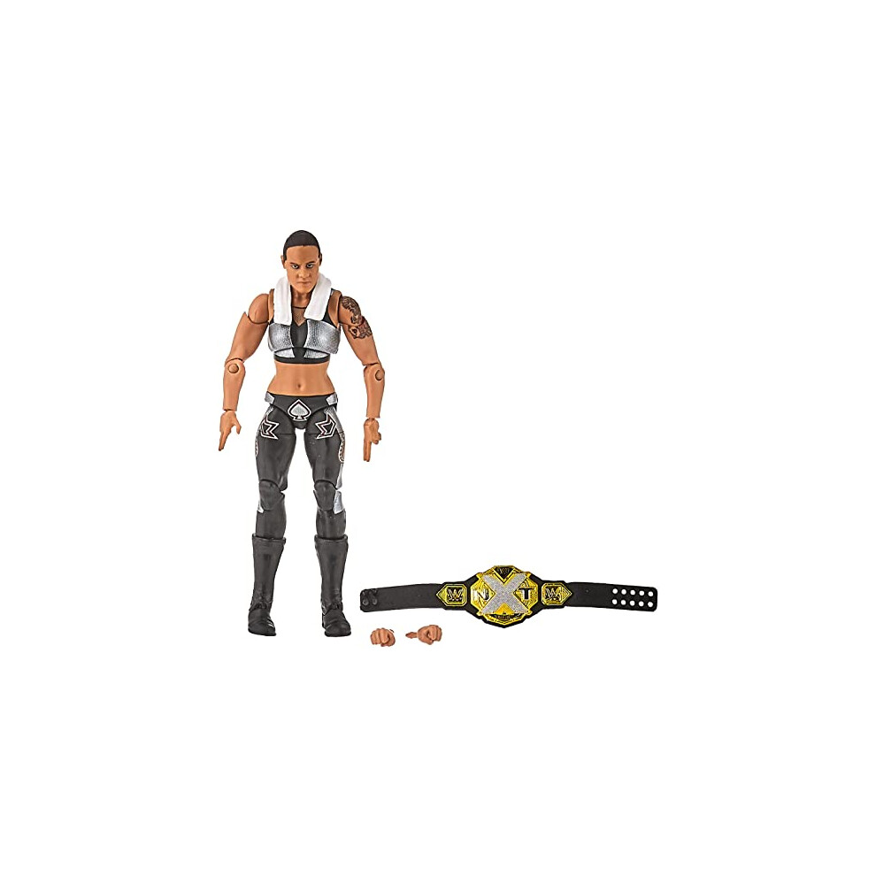 Shayna Baszler Fan Takeover 6 in Elite Action Figure with Fanvoted Gear and Accessories 6 in Posable Collectible Gift Fans Ages 8 Years Old and Up'