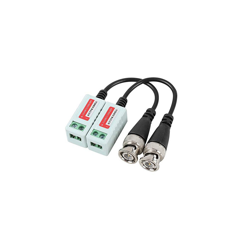 Hd Video Balun Mini Cctv Bnc Video Balun Transceiver Cable Used For Cctv Security/Surveillance Camera Systems 757686243633