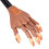 200Pcs Hand Practice Finger Tips Life Size Nail Art Training Hand Practice Learning Model for Training 7
