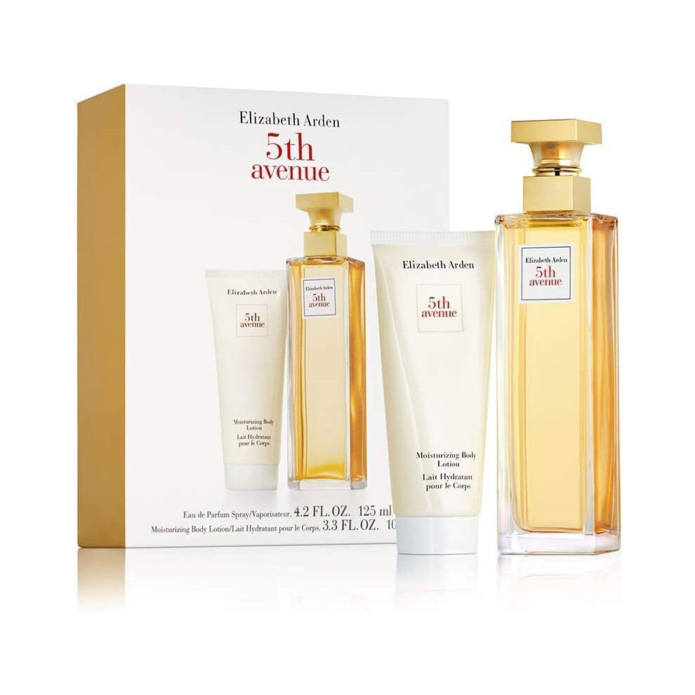 BrightRetail Arden 5th Avenue Eau de Toilette EDT 125ml Ladies Womens Perfume Fragrance Body Lotion 100ml Gift Set