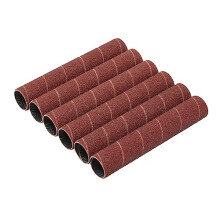 08402 Aluminium Oxide Sanding Sleeves, 19 x 115mm, 80 Grit (Pack of 6)