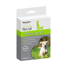 Coastal Recall Dog Lead, Perfect for Training, Excercising and Use as a Temporary Tether, 7.6m, Orange