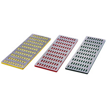 E2500 3-Piece Diamond Stone Sharpening Set – 75cm2 Surface, Coarse, Fine & Extra-Fine, Water-Only