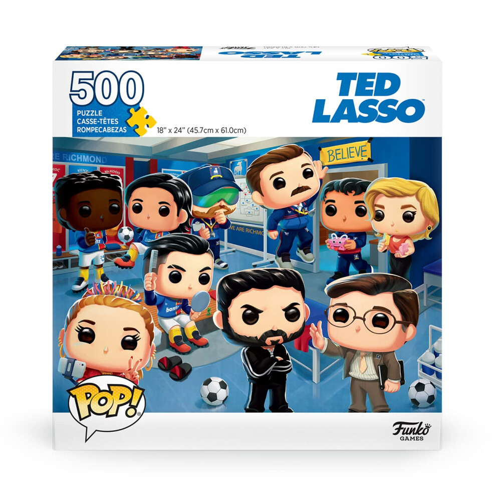 Pop! Puzzles Ted Lasso - 500 pieces - 45.7cm x 61 cm - English