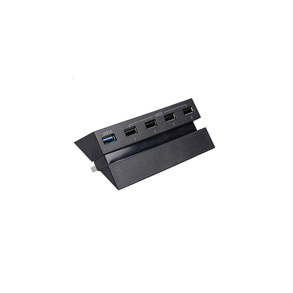 5 Port Hub For Ps4, Usb 3.0 High Speed Charger Controller Splitter Expansion For Ps4 Console, Not For Ps4 Slim, Ps4 Pro 742548987930