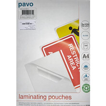 2x125 Micron A4 Laminating Pouch (Pack of 100)