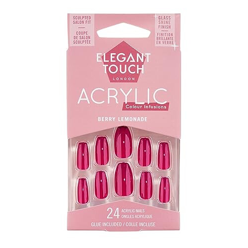 Elegant Touch Elegant TouchColour Acrylic Berry Lemonade
