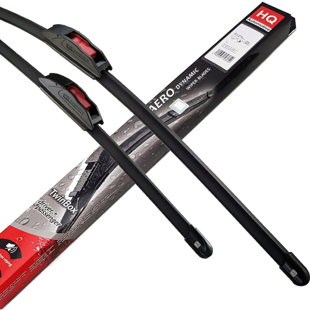 BANDAI HQ AUTOMOTIVE Set of Front Frameless Flat Aero Wiper Blades Fit K.I.A Ceed Cee'd 2019-up AD61-621 Twin Box AD61-621-V71 AD61-621-V71-image-OPC-PDVHVXF-NEW