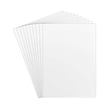 10 Pcs A4 Blank Mylar Stencil Sheets Square Blank Mylar Templates for DIY Stencil Cutting, Making Stencils, 30.5x21.7cm