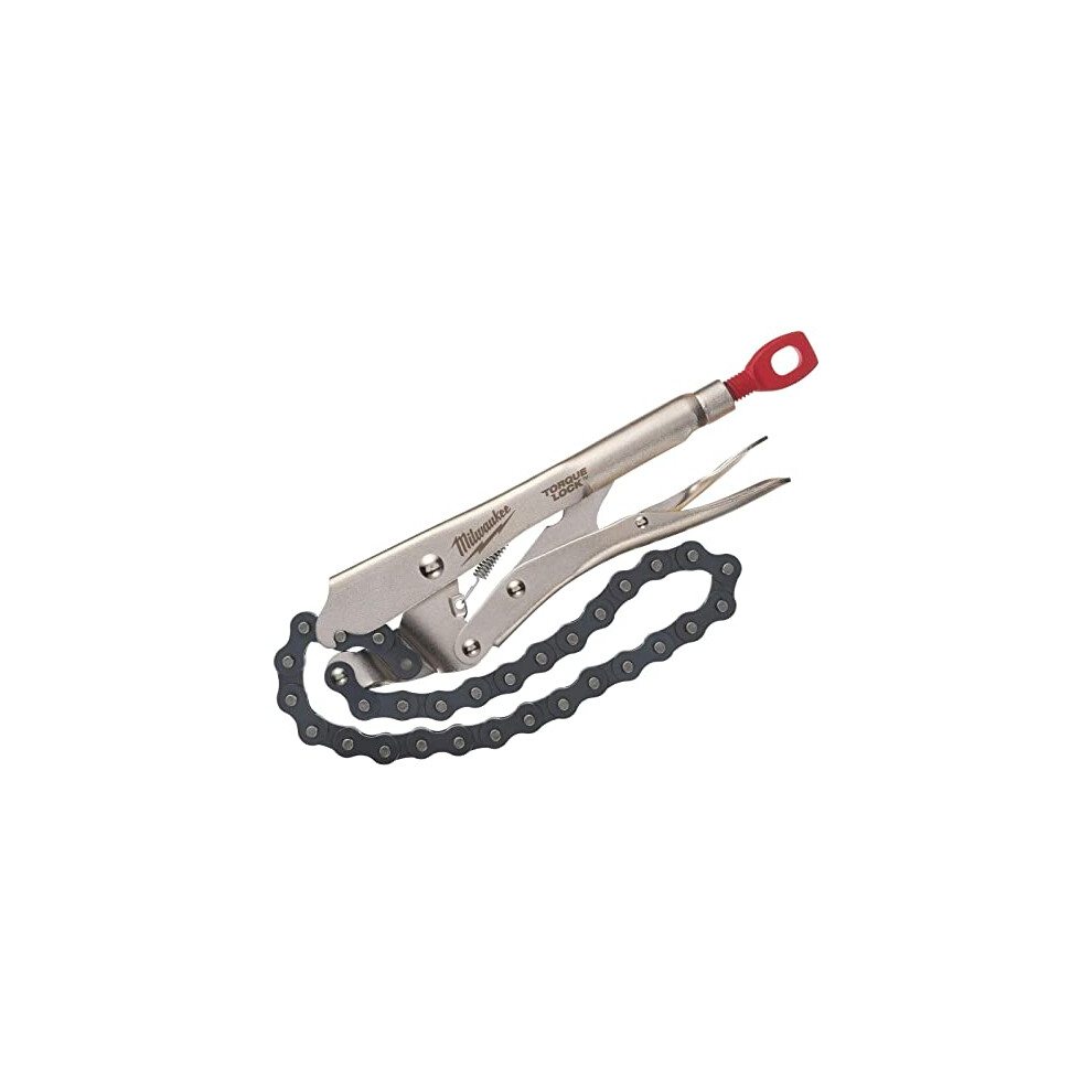 48 22 3542 Locking Chain Wrench 9 Inch - Silver