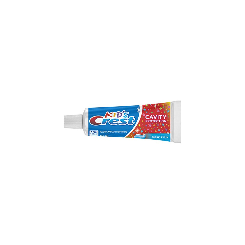 Kids Fluoride Anticavity Toothpaste Sparkle Fun Flavor, 4.6 Oz