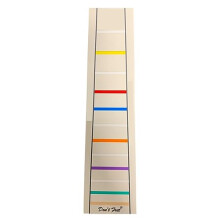 Fingerboard marking DON`T FRET 110, for 4/4 cello, with 12 lines
