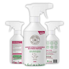 C&G Pets | De stress Perfume Dog Spray 250ml | Dog Perfume | Dog Cologne For Calming Nervous and Anxious Puppy | Citrus Chamomile Lemongrass Essential