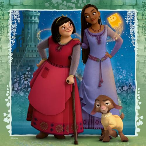 Ravensburger Puzzle 3x49 pezzi: Disney Wish: Il desiderio di Asha 2