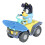 Bluey 17549 Vehicle & Figure Beach Quad with Bandit, Multicolor 5