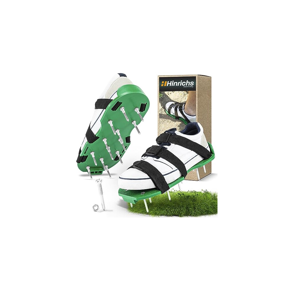 Lawn Aerator Shoes – Lawn aeration shoes universally Applicable – Lawn Spike Shoes - Lawn Airerater Shoes - Garden Aerator Shoes - Grass Hole