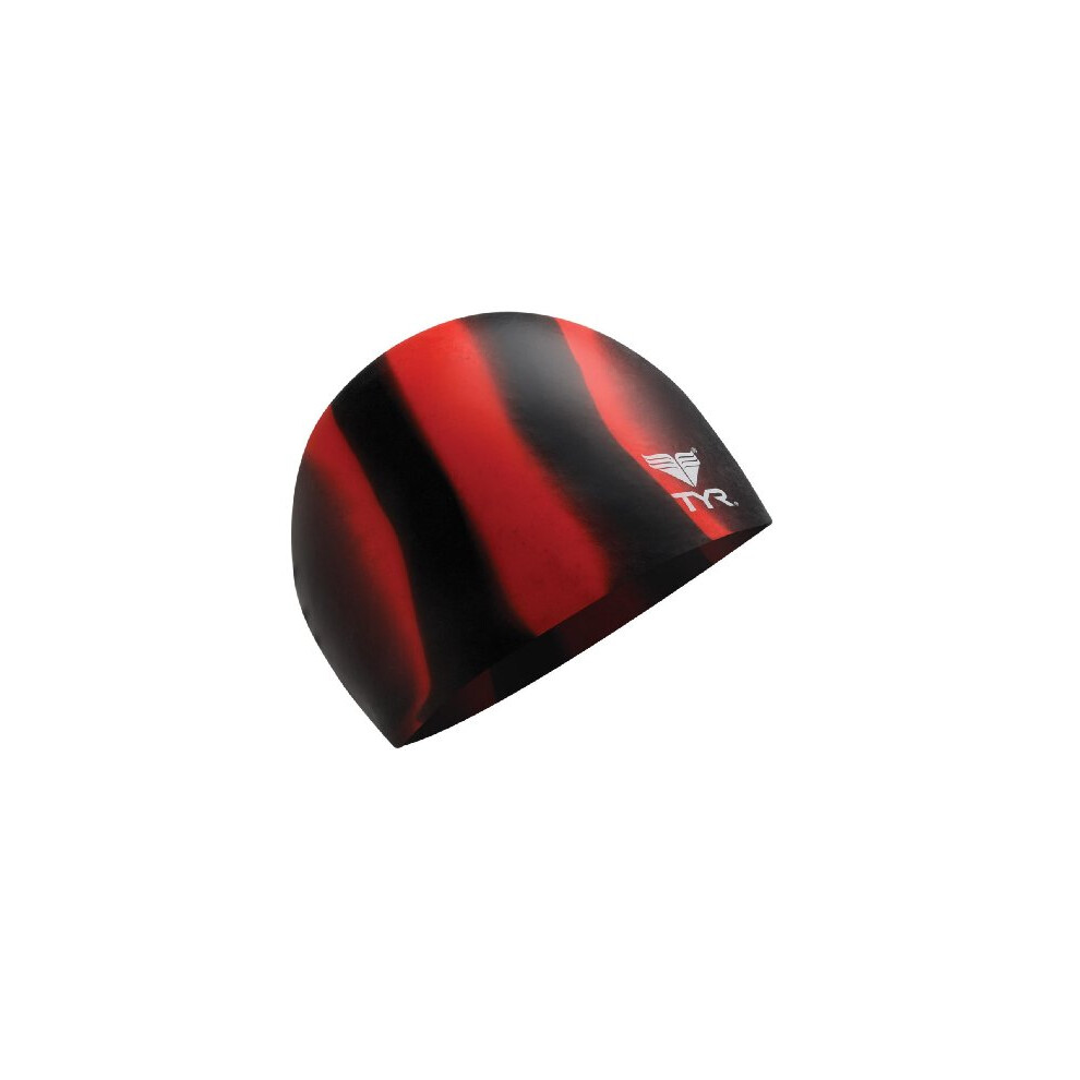 Multi Silicone Cap, Black/Red