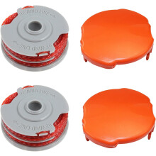 (2 Pcs) Double Line Strimmer Spool, Autofeed Spool and Line Replacement For Flymo FLY021 FLY060 For Contour Grass Strimmers Trimmers-4 PCS