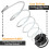 Strimmer Spool Line for Black and Decker, 8Pcs String Trimmer Replacement Spools Compatible with Black & Decker Grass Cutter Trimmer Wire Refills 4