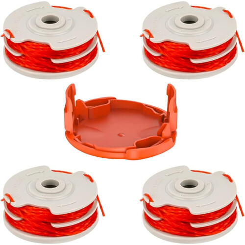 (4) String Trimmer Line for Flymo FLY021/FLY060, Replacement 36FT 0.06" Autofeed String Spool Line Replace for Contour, Contour XT, Mini Trim Car, Mini 1