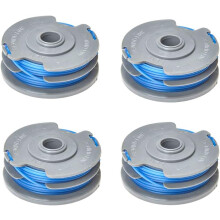 (for FL289, 4PCS) Soekodu 3 Meters Strimmer Spool Line Replacement for Mac Allister MGTP18Li, 1.65 mm String Trimmer Lines, Autofeed Spool and Line for Mac Allister