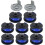(8 Spool   2 Cap) CDIYTOOL String Trimmer Replacement Spool Line, 0.065" Autofeed Replacement Spools for Ryobi One  AC14RL3A 18V, 24V, 40V, Cordless String Trimmer 10