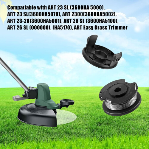 (6pcs) YWNYT String Trimmer Replacement Spool Line, F016800569/F016800385 Grass Trimmer String Trimmer Line Replacement Spools for EasyGrassCut 2
