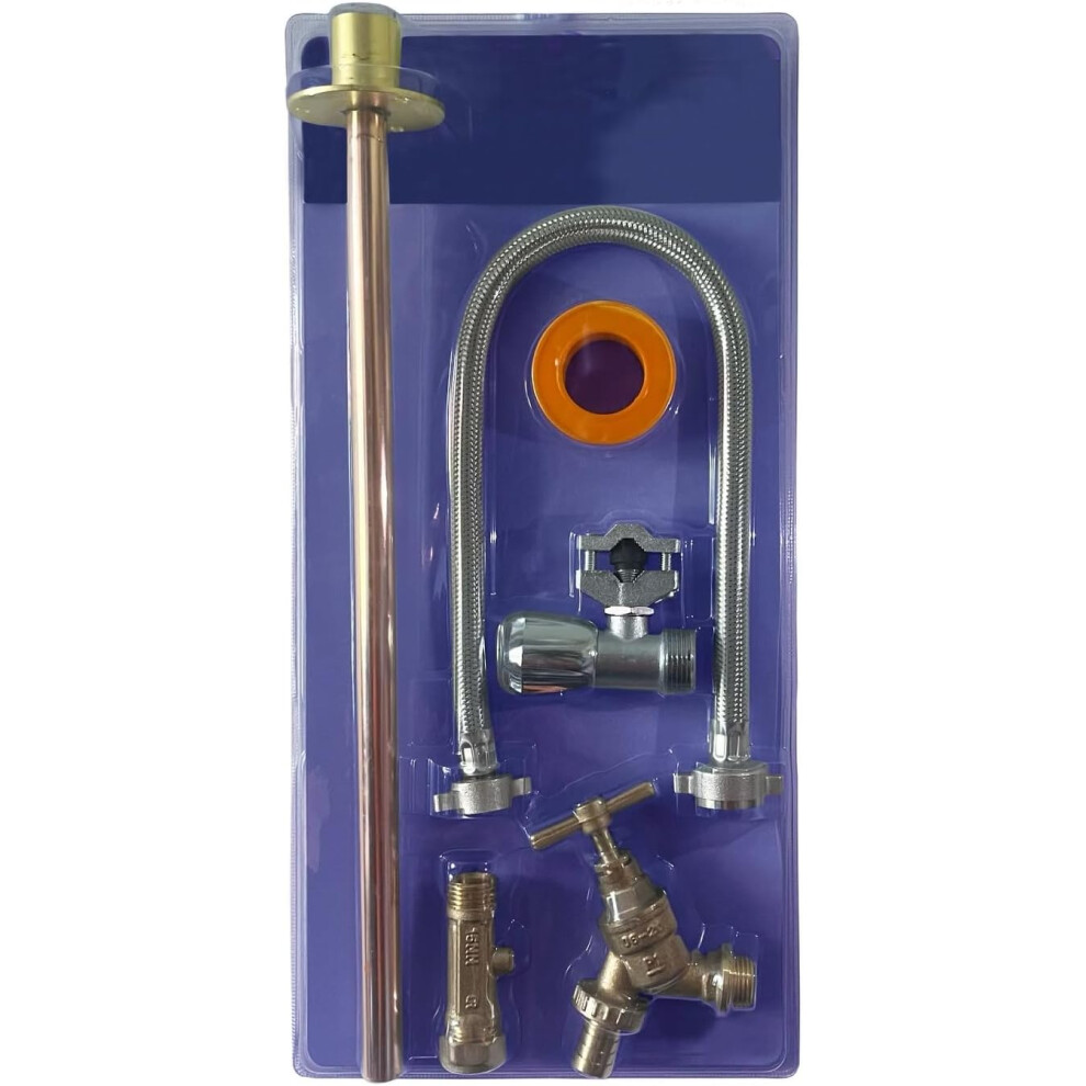 Outdoor Garden Faucet Kits Easy Self-Cut DIY Fittings for Outdoor Hose Faucets