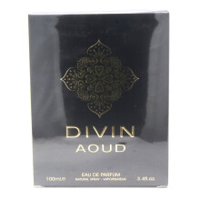 Divin Aoud van Fragrance World voor Unisex - 100 ml EDP Spray