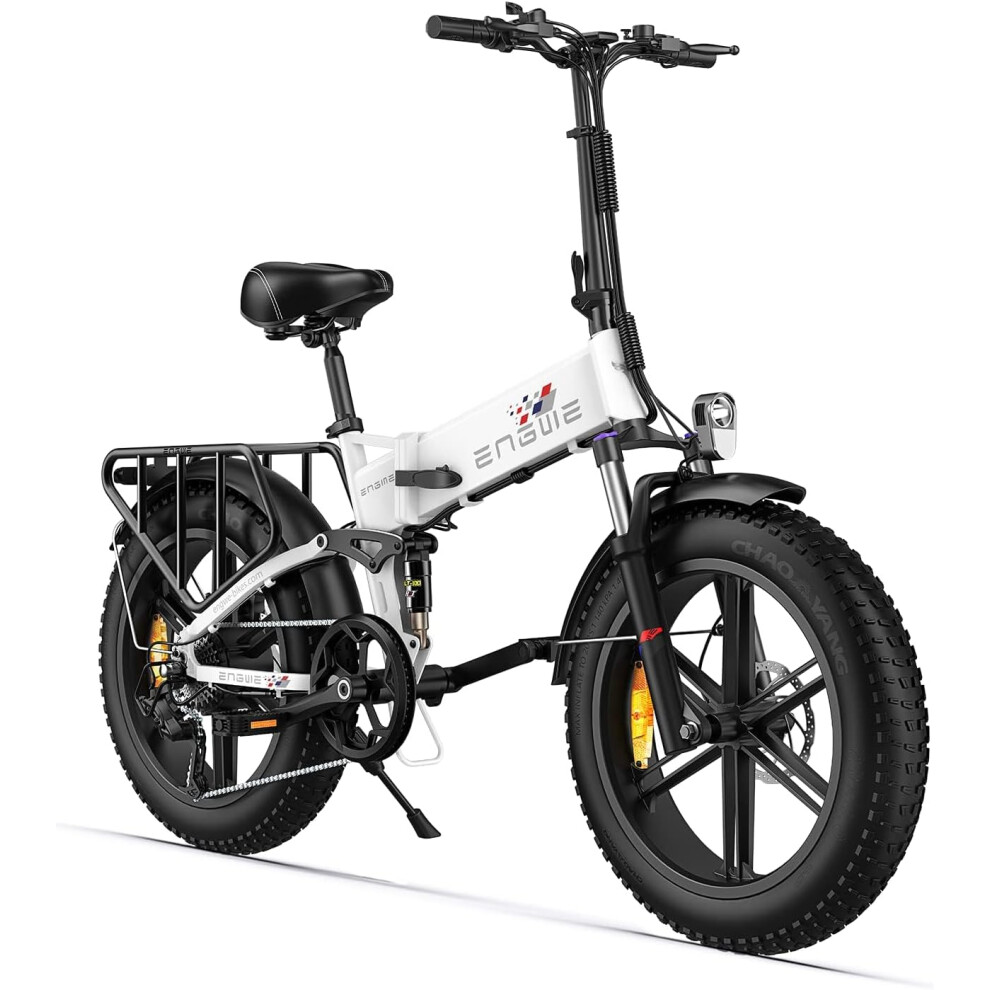 ENGINE Electric Bike Folding E-Bike for Adults, ENGINE X 20"Ã4.0"