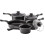 5Pcs Non Stick Cookware Kitchen Induction With Lids Saucepan Set P105 1