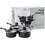 3Pcs Non Stick Cookware Kitchen Induction With Lids Saucepan Set P120 6