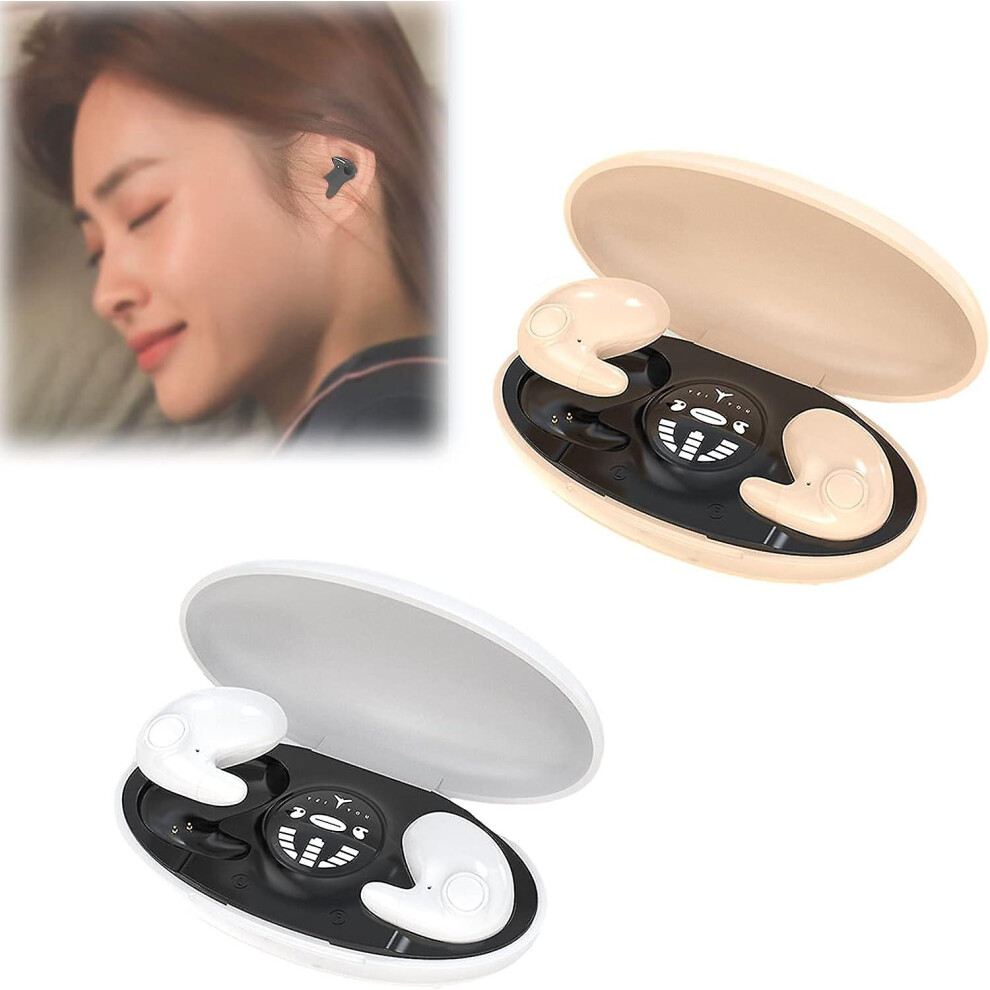 (Whitecolor) Invisible Sleep Wireless Headphones Ipx5 Waterproof, Invisible Earbuds Wireless Bluetooth, Noise Canceling Earbuds For Sleep, Wireless Bl 9033322054520