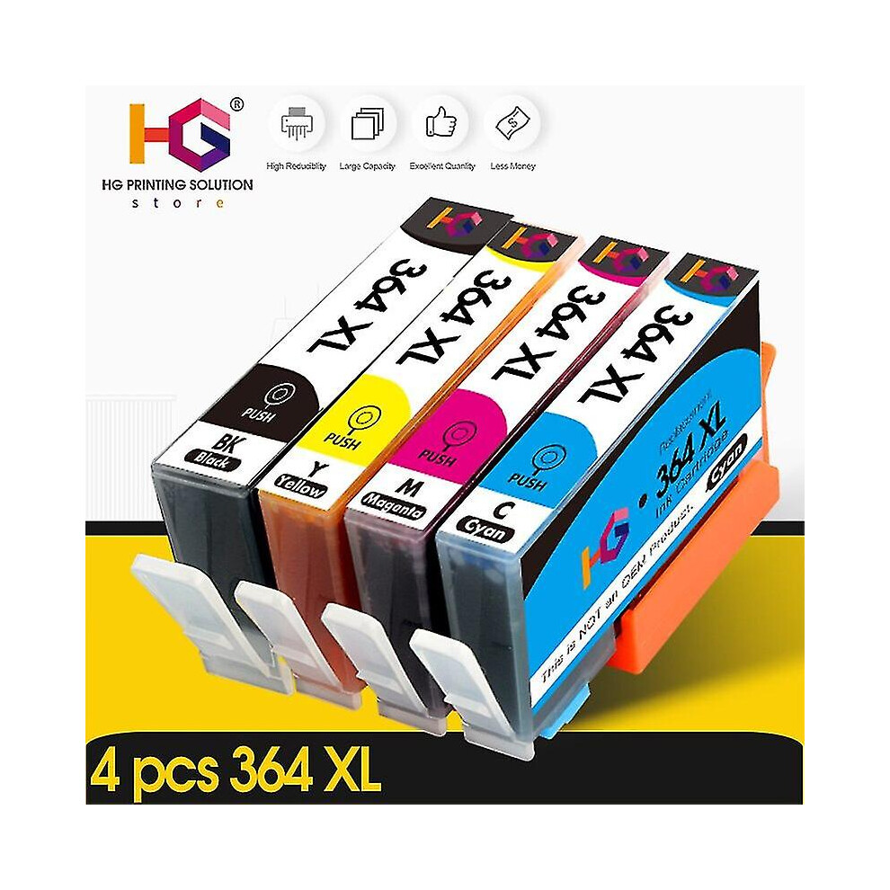 364 Compatible Ink Cartridge For Hp364 364 Xl For Hp 3070A 3520 3522 4620 4622 5511 5512 5514 5515 5520 5522 5524 Printer 6956163057808