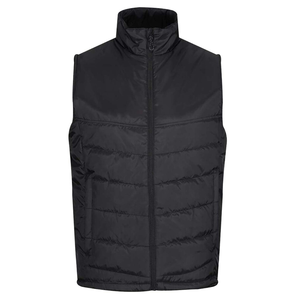 Men's Regatta Mens Stage II Insulated Bodywarmer - Black - Size: Regular/36